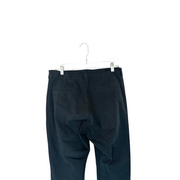Old Navy Black Office Career Work Business Pixie Skinny Leg Pants Size 12 - Picture 6 of 10